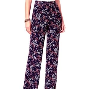 NWT Michael Kors Floral-Print Pants